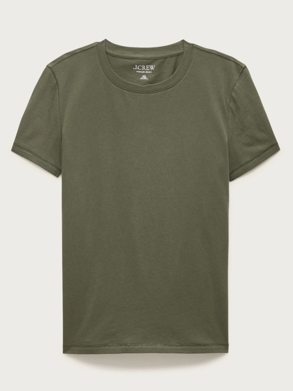 J. Crew Vintage Jersey Classic-fit Crewneck T-shirt Woodland Brush Green